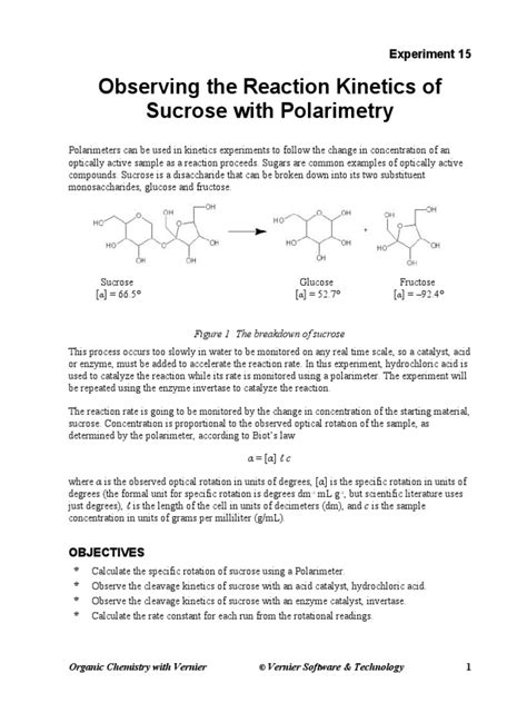 estimation of sucrose by polarimeter|polarimetry of sucrose experiment.